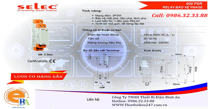 Relay bảo vệ Pha